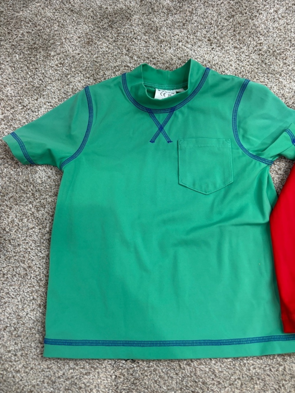Lot of Mini Boden Toddler Boys Shark Print Rash Guard 2-3 years Long Sleeve - Picture 2 of 5